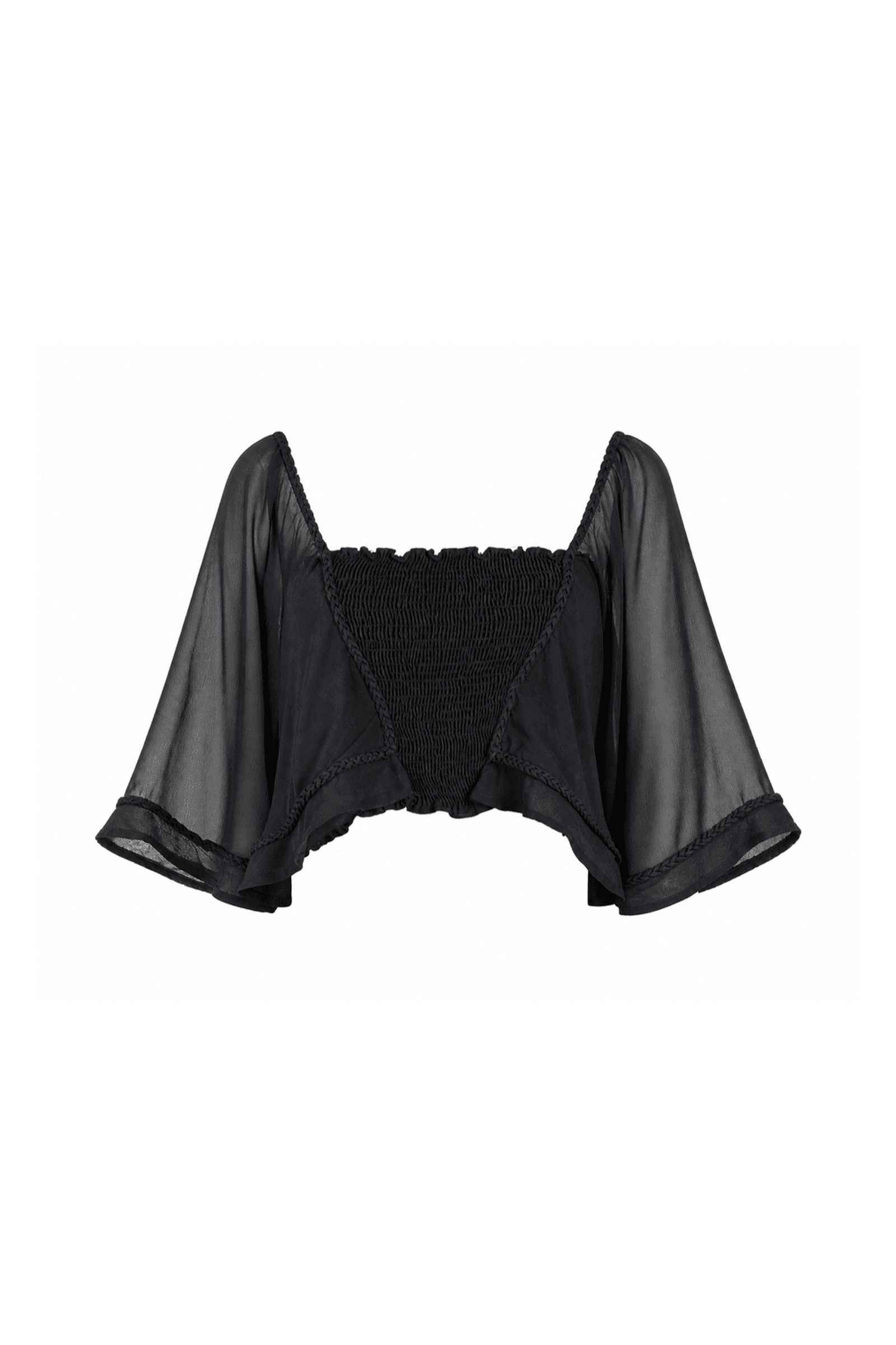 Blusa Trança Tetis, Lolitta, peça em fundo neutro