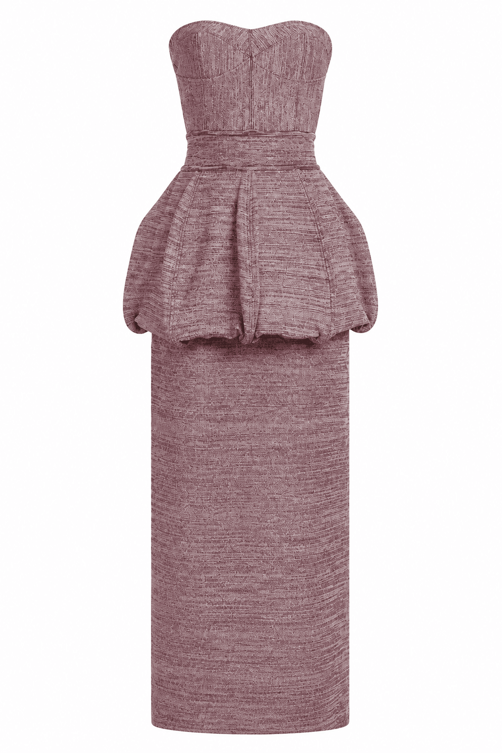 Vestido Midi Corselet Regor, Lolitta, peça em fundo neutro